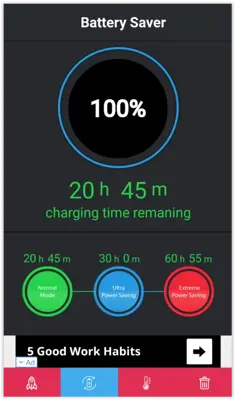 battery safe + ccleaner+cool phone android App screenshot 2